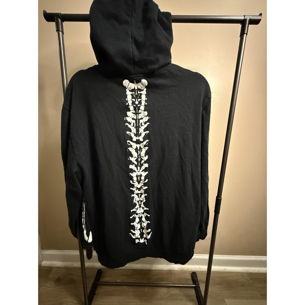 Adult Skeleton Hoodie Size L - Picture 4 of 5